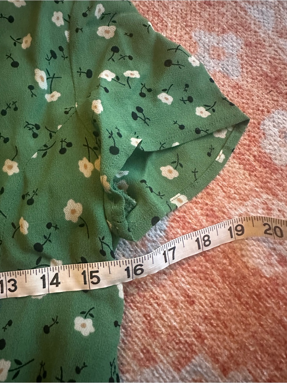 Reformation Wilma midi dress green floral size 6 - Picture 7 of 8